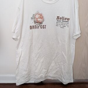 Manifest - Follow Your Dreams - T-Shirt - Size XL - 100% Cotton
